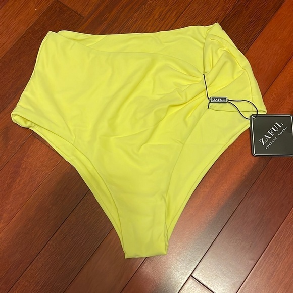 Zaful Other - NEON Green-Yellow Bikini bottom